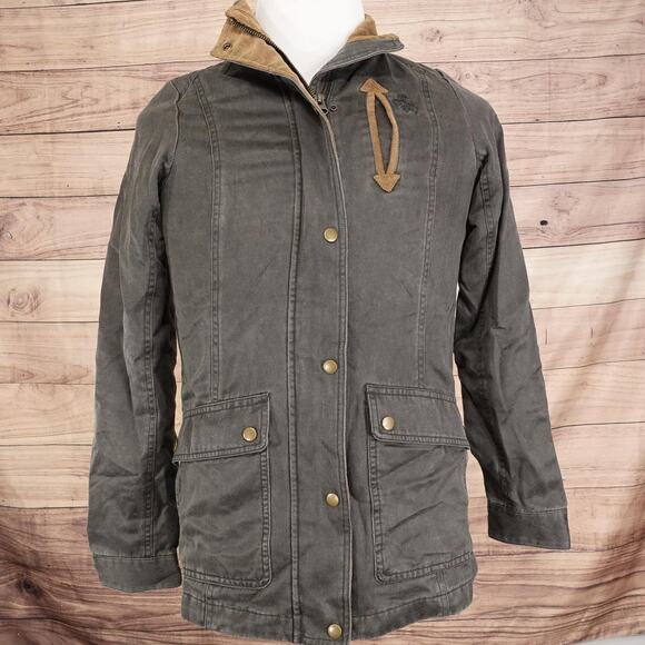 New Legendary Whitetails Jacket Mens XS Corduroy Collar Flannel Lined - Picture 3 of 12